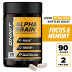 Alpha BRAIN® Cognitive support, including memory, focus & mental processing speed (90 Count)