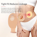 DERAYMI 10 Pack Moldable Ostomy Barrier Rings, 4mm Thickness Barrier Rings for Ostomy Bags, Sting-Free Hydrocolloid Ileostomy El