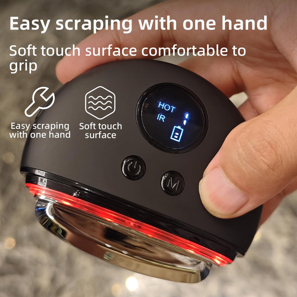 NHO Electric Fascia Knife, Heating and Vibration, Muscle Scraper Tool, Fascia Blaster, Fascia Tool Massage Tools for Deep Tissue