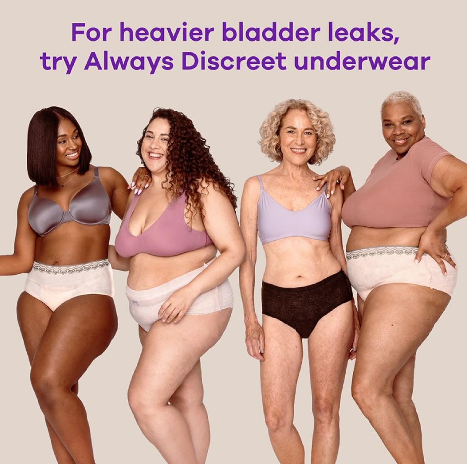 Always Discreet Bladder Protection Very Light, 44 Liners, Pack of 2.