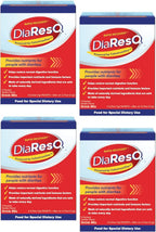 DiaResQ Rapid Recovery Diarrhea Relief - 3 Packets, Pack of 4