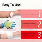 POLYNEW Xeroform Petrolatum Dressing 4x4, 25 PCS Non-Adherent Gauze for Low Exudating Wounds, Fine Mesh Gauze Pads for Burns, Ab