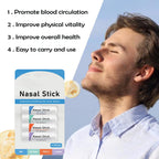 Nasal Stick, Enhances Breathing and Boosts Focus, Portable Vapor, Aromatherapy Stick, Daily Relaxation, Stress Relief, Pure and