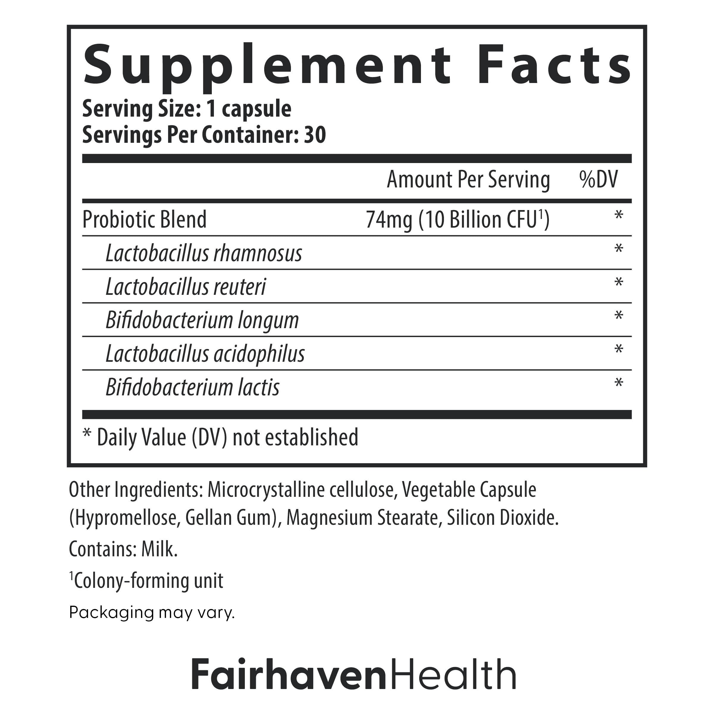 Fairhaven Health IsoFresh Vaginal Probiotics for Women | Supports Healthy pH Balance and Vaginal Odor* | One Per Day | Lactobaci
