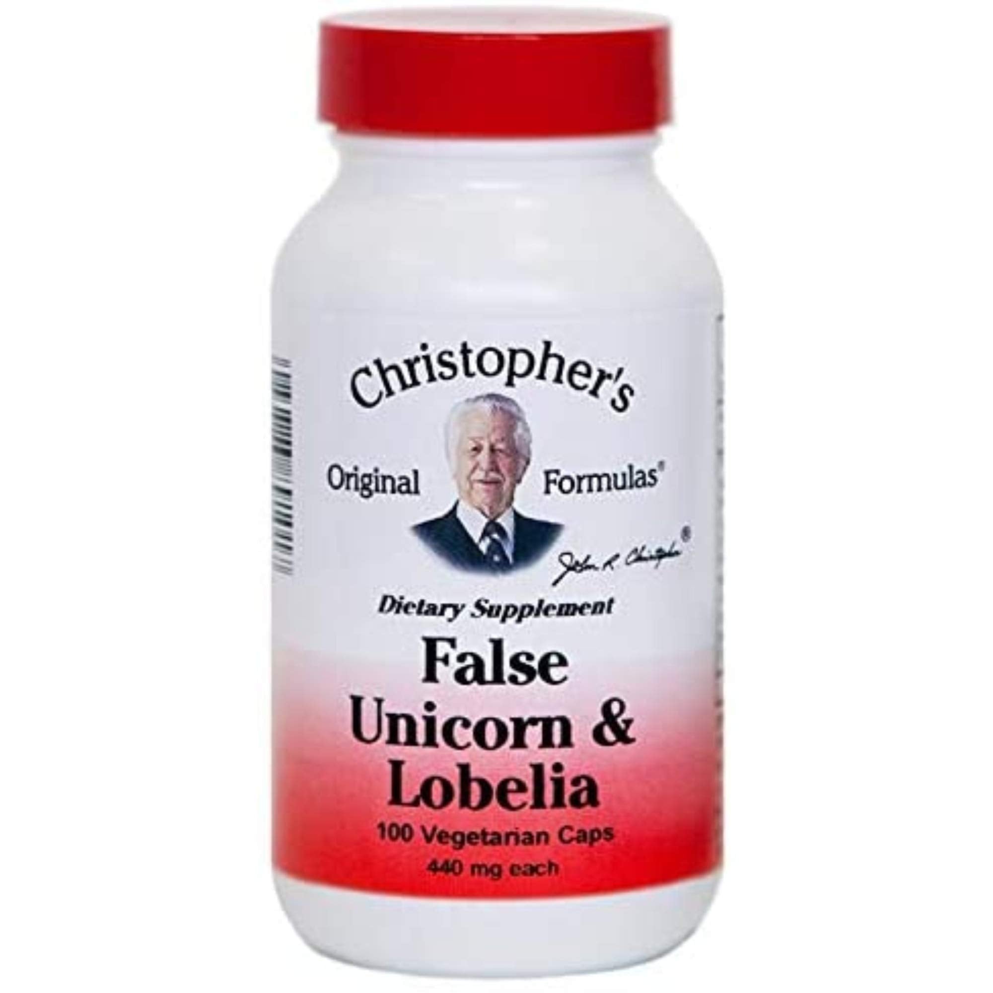 Dr. Christophers, Cleanse False Unicorn and Lobelia - 100 vegicaps