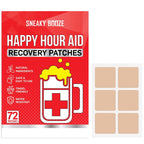 Sneaky Booze Happy Hour Aid Patches Party Hydration Drinking Recovery Patch Long-Lasting Natural Formula Better Mornings After N