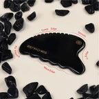Rena Chris Body Gua Sha Tools, Natural BianStone GuaSha Tool, Manual Massage Sticks for Jawline Sculpting and Puffiness Reducing