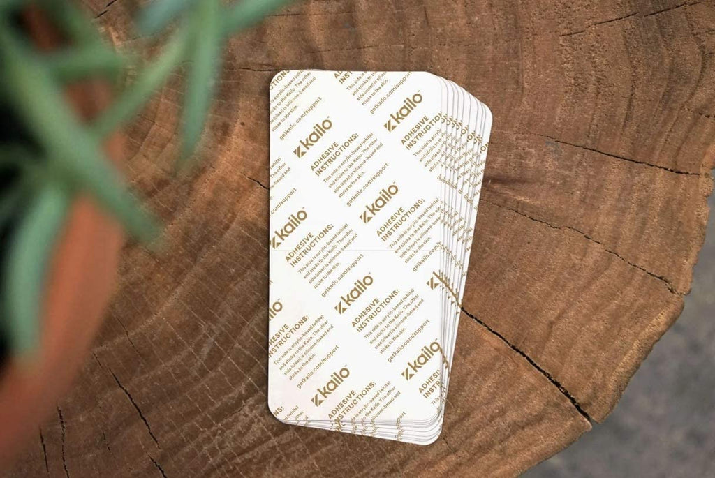 Kailo Patch Adhesive Refill - Discomfort Relief Reusable Adhesives - Double-Sided Adhesive for Foot, Knee, Back & More - Removab