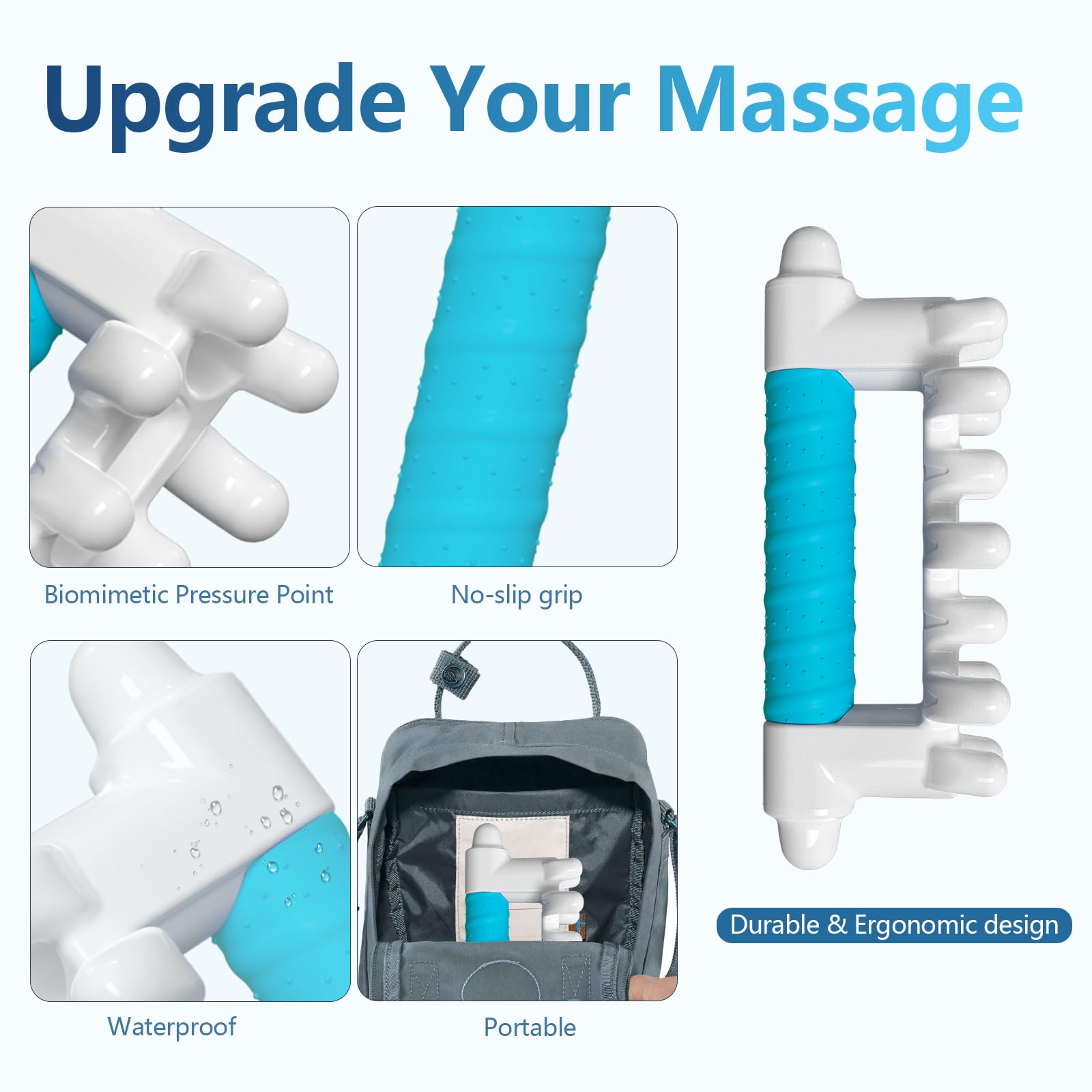 Vovtigo Fascia Massage Tool Blaster for Cellulite,Handheld Myofascial Release Tool for Deep Tissue Massage,Trigger Point Massage