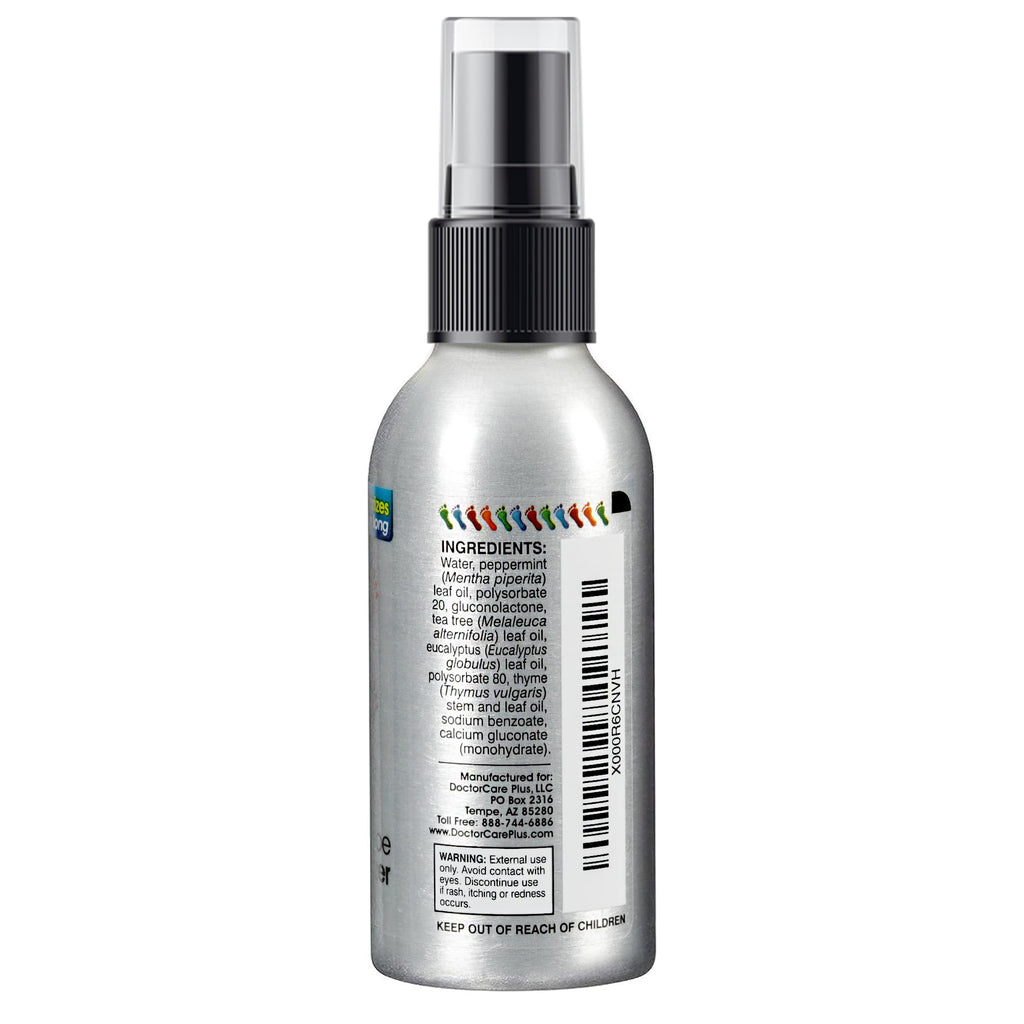 DoctorCare Plus Shoe Deodorizer Foot Spray, RightFoot Odor Eliminator, 4 Fl Oz