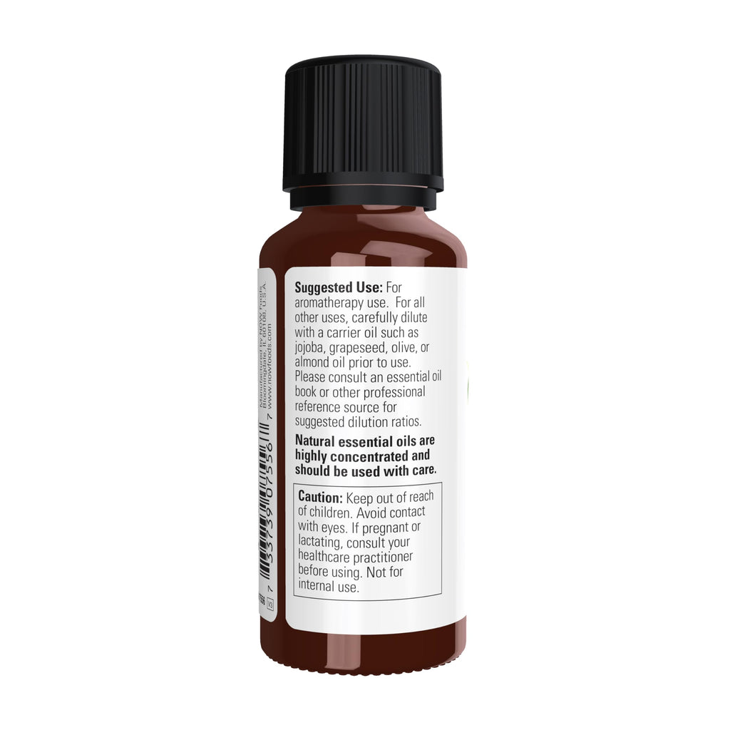 NOW Essential Oils, Hyssop Oil, Purifying Aromatherapy Scent, Steam Distilled, 100% Pure, Vegan, Child Resistant Cap, 1-Ounce
