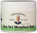 Christophers Original Formulas Sen Sei Ointment Menthol Rub, 2 Ounce