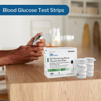 McKesson True METRIX Blood Glucose Test Strips for Diabetes [1200 Strips] Self-Monitoring System