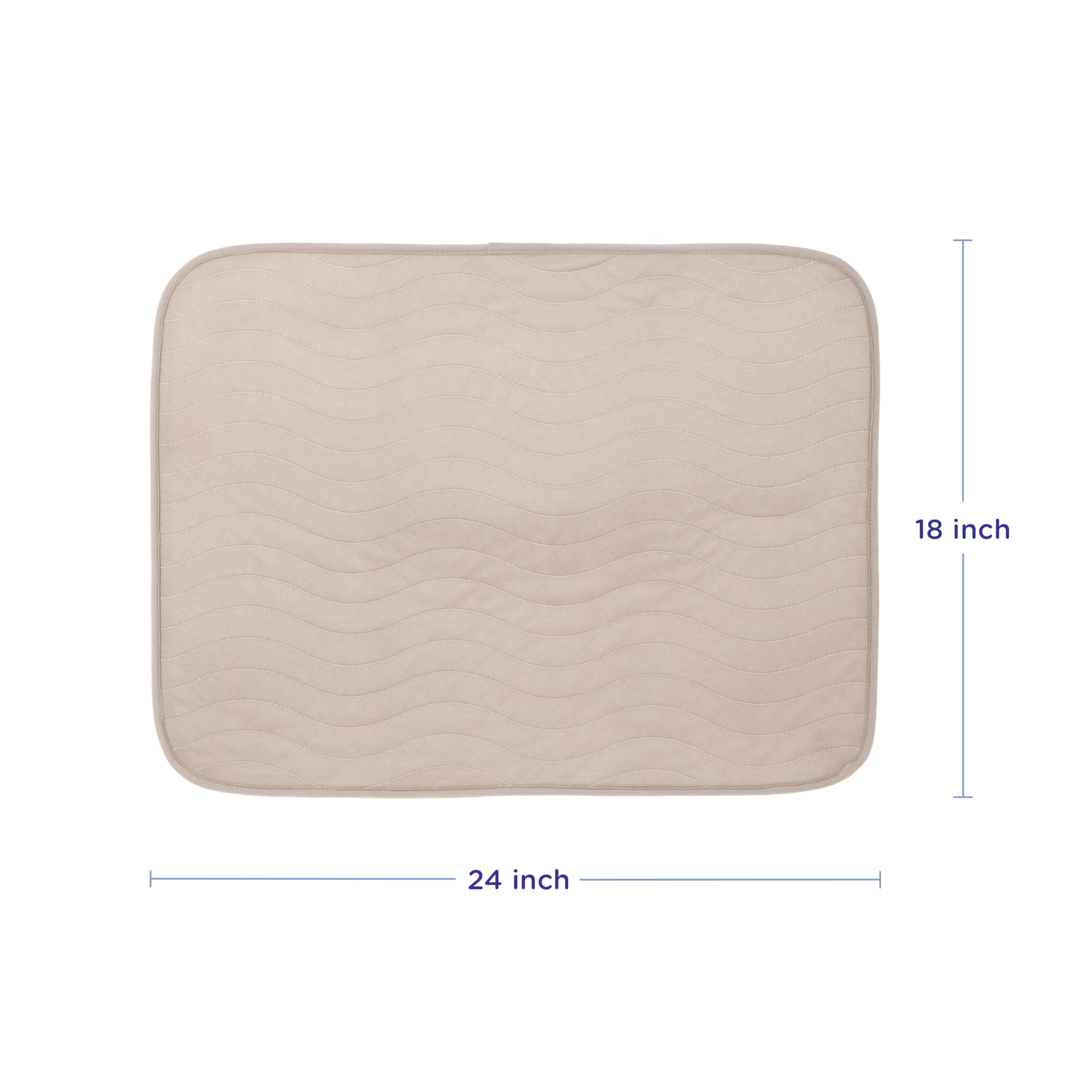 Ubbi Washable Underpads, Waterproof Reusable Heavy Absorbency Incontinence Pads for Kids, Adults, Elderly and Pets, Bedwetting P