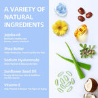 Natural Soothing Eczema Cream | Made with Sea Moss & Oats for Sensitive Skin - Hydrate Eczema Cream for Dry Skin - 4FL oz