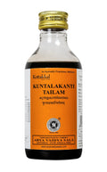 Kottakkal Ayurveda Kuntalakantitailam 200 Ml, Herbal Combination For Healthy Hair, Pack Of 1