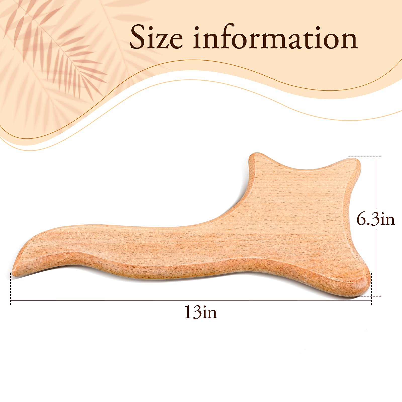 Nuanchu Maderoterapia kit Wooden Massage Tool Wooden Lymphatic Drainage Tool Lymphatic Drainage Tool Lymphatic Drainage Body Too