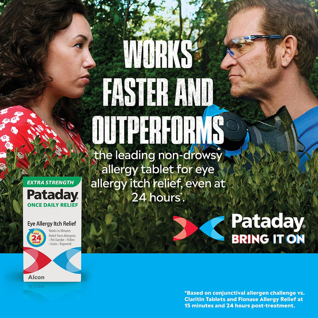 Pataday Once Daily Relief Extra Strength Relief 2.5ml, 2 Count(Pack of 1)