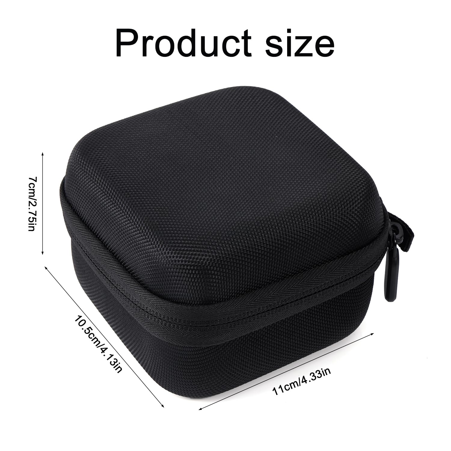 9 Slot Insulin Fridge Travel Storage Case, Black Secure & Compact Peptide Holder Fridge Organizer Case Fits Standard 10ml U-100