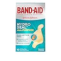 Band-Aid Brand Hydro Seal Adhesive Bandages for Wound Care and Blisters, All Purpose Waterproof Bandages for Cuts and Scrapes, 1