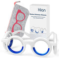 Hion Motion Sickness Glasses - Relieve Carsickness, Airsickness & Seasickness - Ultra-Light Portable Nausea & Vertigo Glasses fo