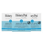 The Honey Pot Company - Feminine Wipes - Indivdually Wrapped - Daily PH Balancing, Fragrance & Sulfate Free Wipes for Intimate P