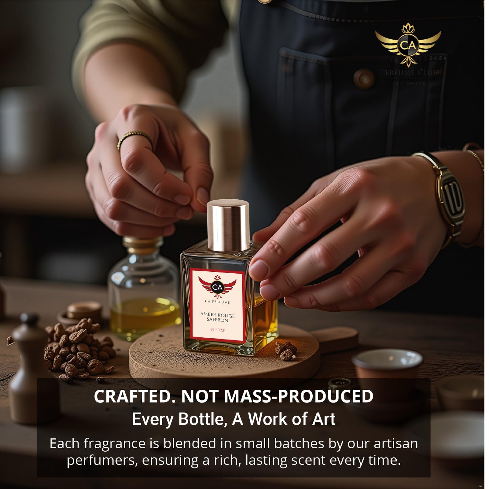 CA Perfume Impression of Absolute Aphrodisiac Unisex Perfume Oil Amber Spicy Scent Long Lasting Fragrance for Women and Men Trav