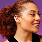 Flare Calmer Mini - Small Ear Plugs Alternative - Reduce Annoying Noises Without Blocking Sound - Soft Reusable Silicone - Purpl