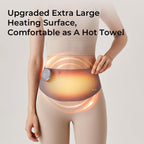 ULUCKY Portable Cordless Heating Pad - Feather-Light Yoga Fabric, Barely-There Comfort, Smart APP Timer, 3 Heat Levels, USB Magn