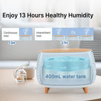 Pinci Essential Oil Diffuser, 400ml Aromatherapy Diffuser, Ultrasonic Diffusers for Essential Oils, Cool Mist Humidifier with 7