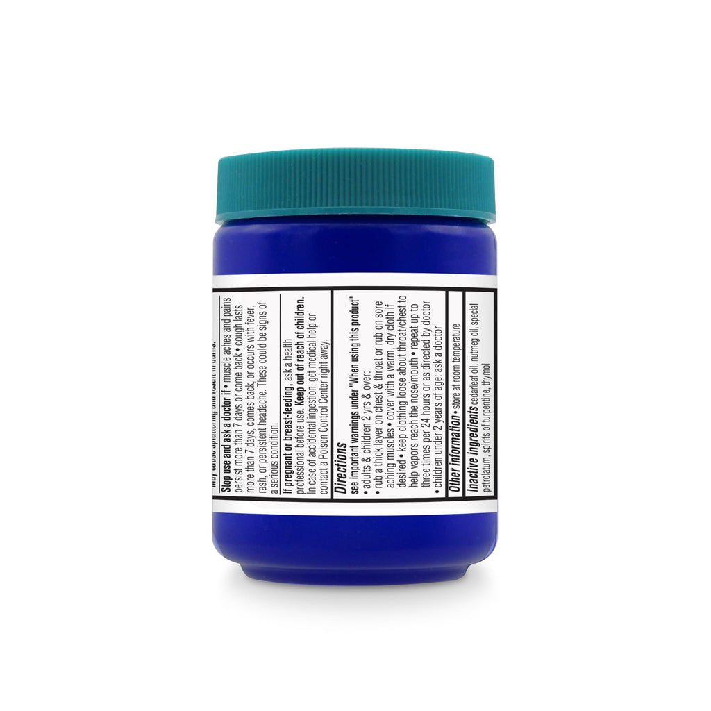 Amazon Basics Chest Rub Cough Suppressant and Topical Analgesic Ointment, 3.53 Ounce