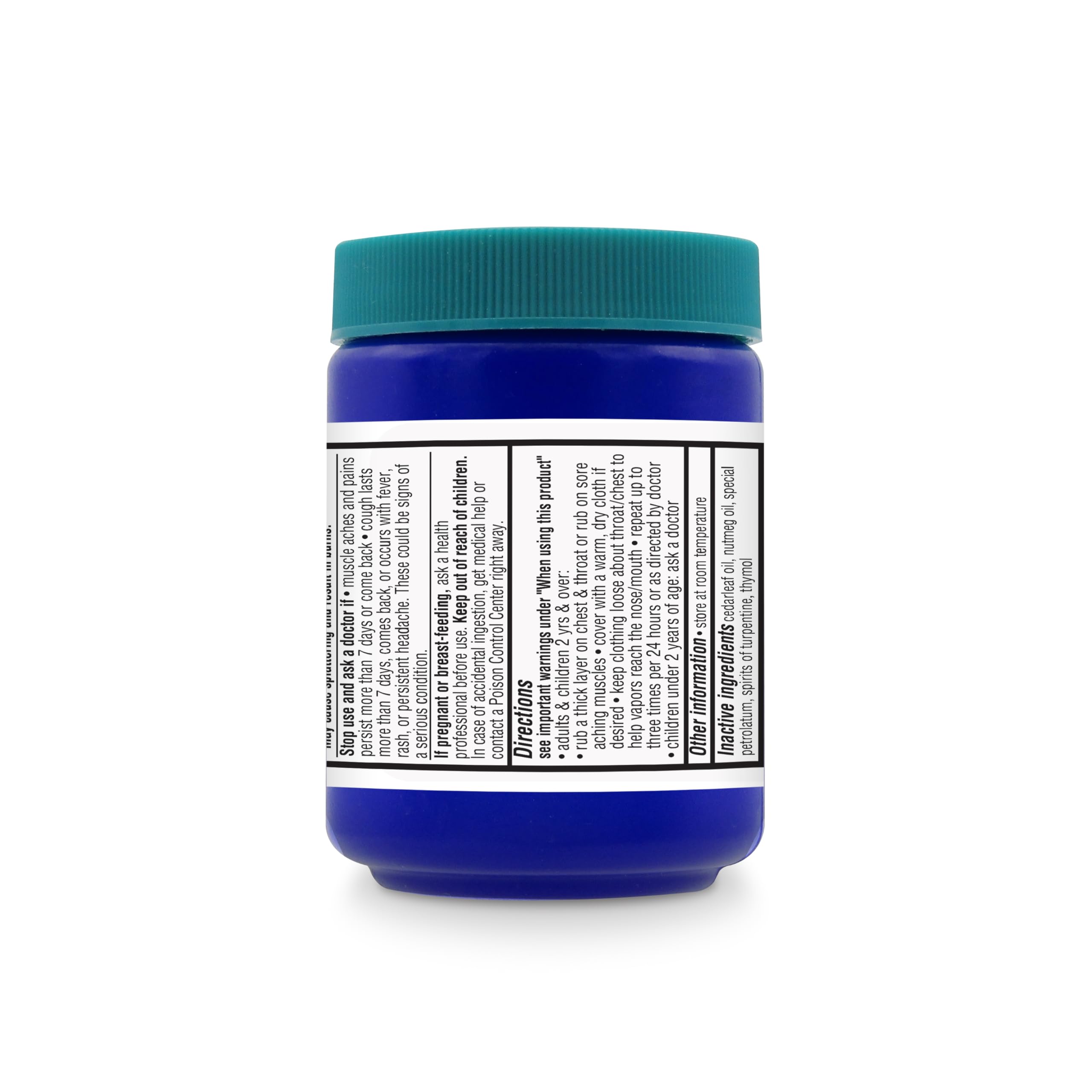 Amazon Basics Chest Rub Cough Suppressant and Topical Analgesic Ointment, 3.53 Ounce