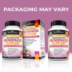 Herbal Menopause Support for Women - Supports Healthy Mood and Balance with Milk Thistle Chasteberry Black Cohosh Red Clover Tur