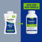 Zeasorb Super Absorbent Athletes Foot Antifungal Treatment Powder, Dermatologist Recommended, Patented Odor Control Technology,