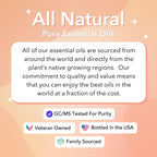 Vitality Extracts Frankincense Essential Oil - 4oz, Boswellia Serrata, Aromatherapy, Skin Care, Natural Calm, Rest & Relaxation,