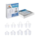 Nose Vent Sinus Relief Dilator (Pack of 8 Various Sizes) - A Simple Solution for Nasal Snorers - Reusable Snoring Device to Enjo