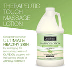 Bon Vital Therapeutic Touch Massage Lotion with Olive Oil to Repair Dry Skin & Soothe Sore Muscles, Skin Therapy Lotion, Moistu