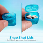 Monthly Pill Organizer - 31 Day Pill Organizer with Large Removable Medication Pods, Portable Pill Case Box and Holder for Daily