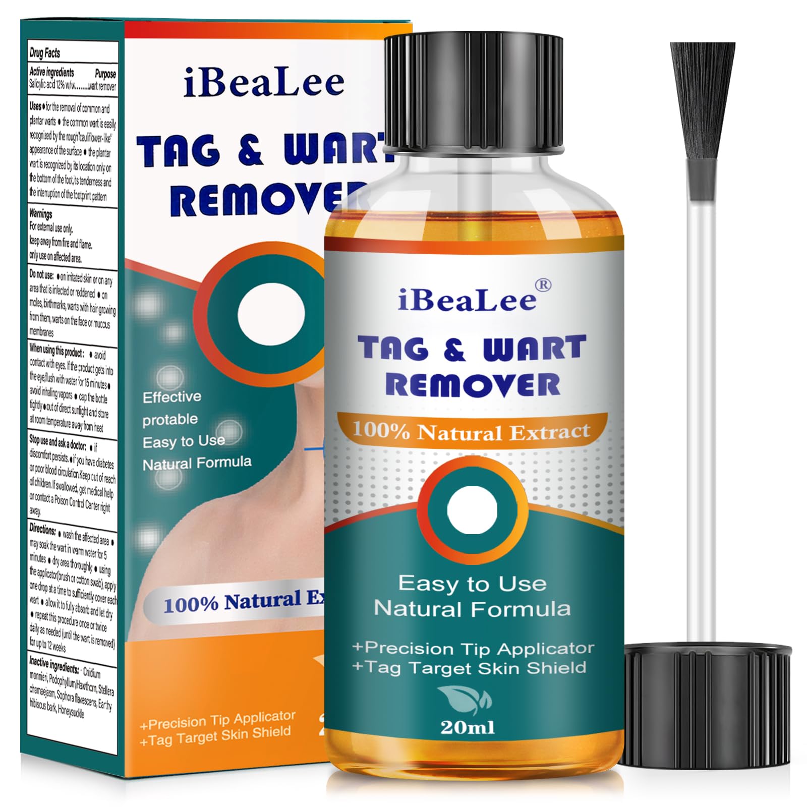 skin tag remover Skin Tag Remover-12% Wart Liquid effective -at home SkinTag Remover-Natural Ingredie Safe for All SkinTypes for