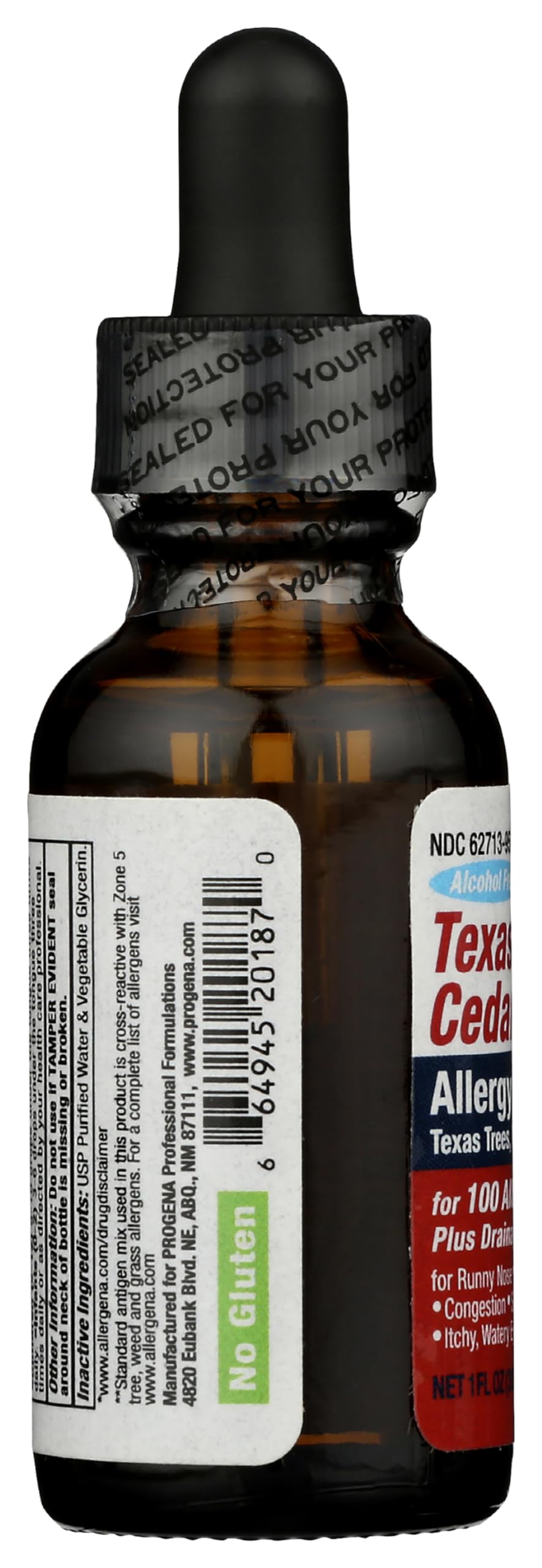 PROGENA- Allergena Texas Cedar Fever (1 FL Ounce)