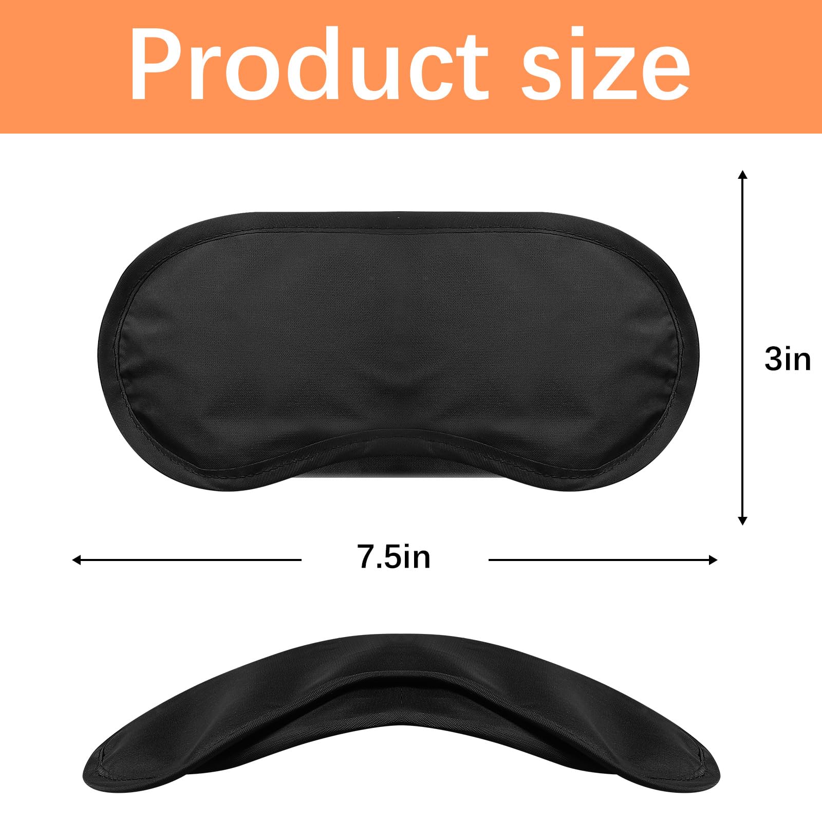 40 Pcs Eye Mask Sleep Masks Bulk Blindfolds for Team Building Party Games with Nose Pad and Adjustable Strap for Women Men 4 Lay