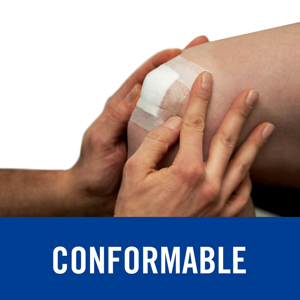 Nexcare Gentle Paper Tape, Medical Paper Tape, Secures Dressings and Lifts Away Gently - 1 In x 10 Yds, 2 Rolls of Tape