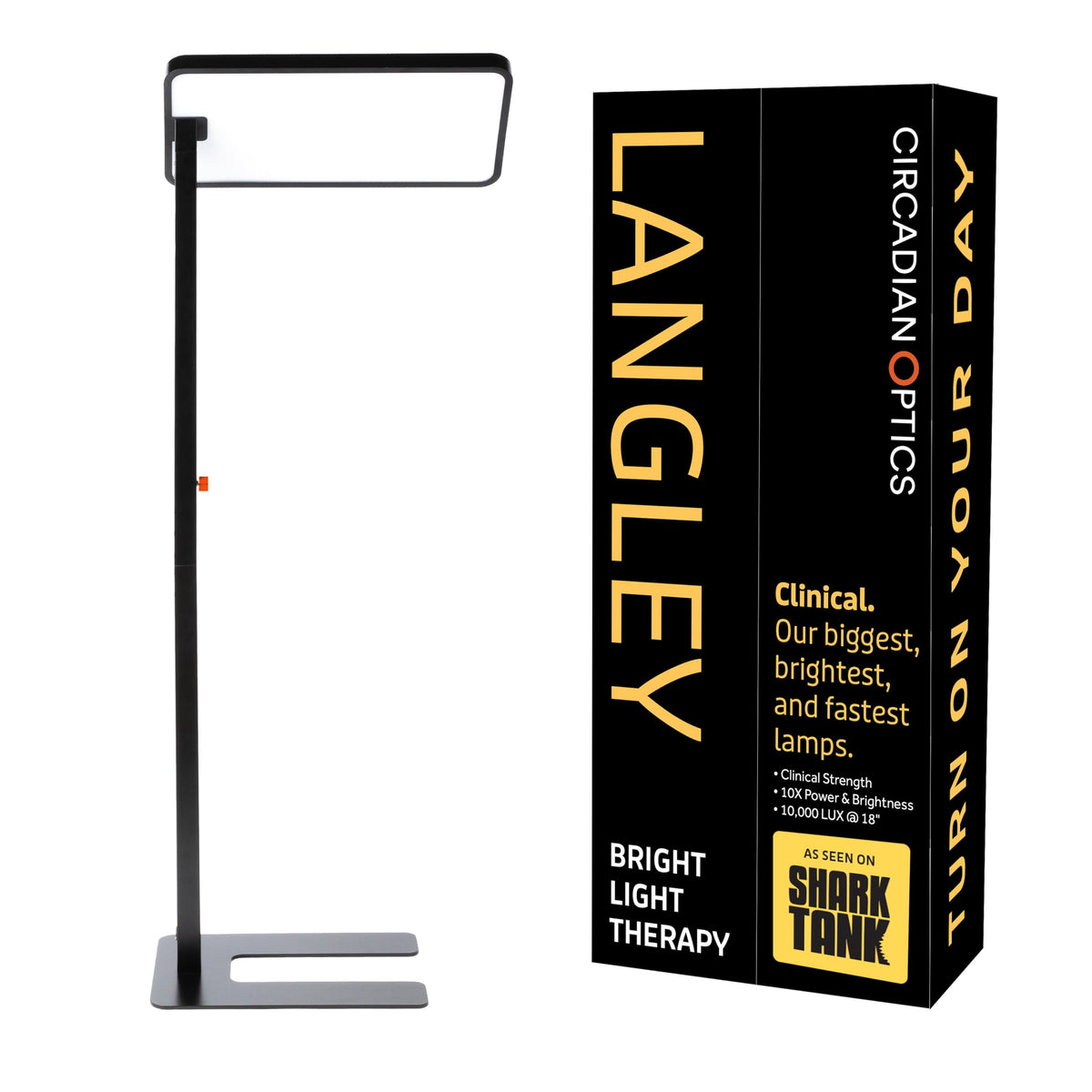 Circadian Optics Langley Clinical Light Therapy Lamp | 10,000 Lux at 18