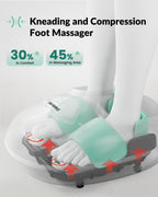 Snailax Shiatsu Foot Massager with Heat, Rolling Compression Feet Massager Machine for Plantar Fasciitis Neuropathy, Gifts for H