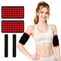 2Pack Red Light Therapy for Arms, 120 LEDs, 660nm/850nm Arm Wrap, Timer