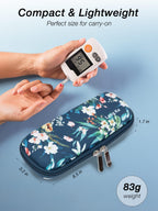 Leng Ke Insulin Cooler Travel Case TSA Approved with 2 Reusable Ice Packs, Upgraded EVA Insulin Pen Cooler Bag for Travel and Da