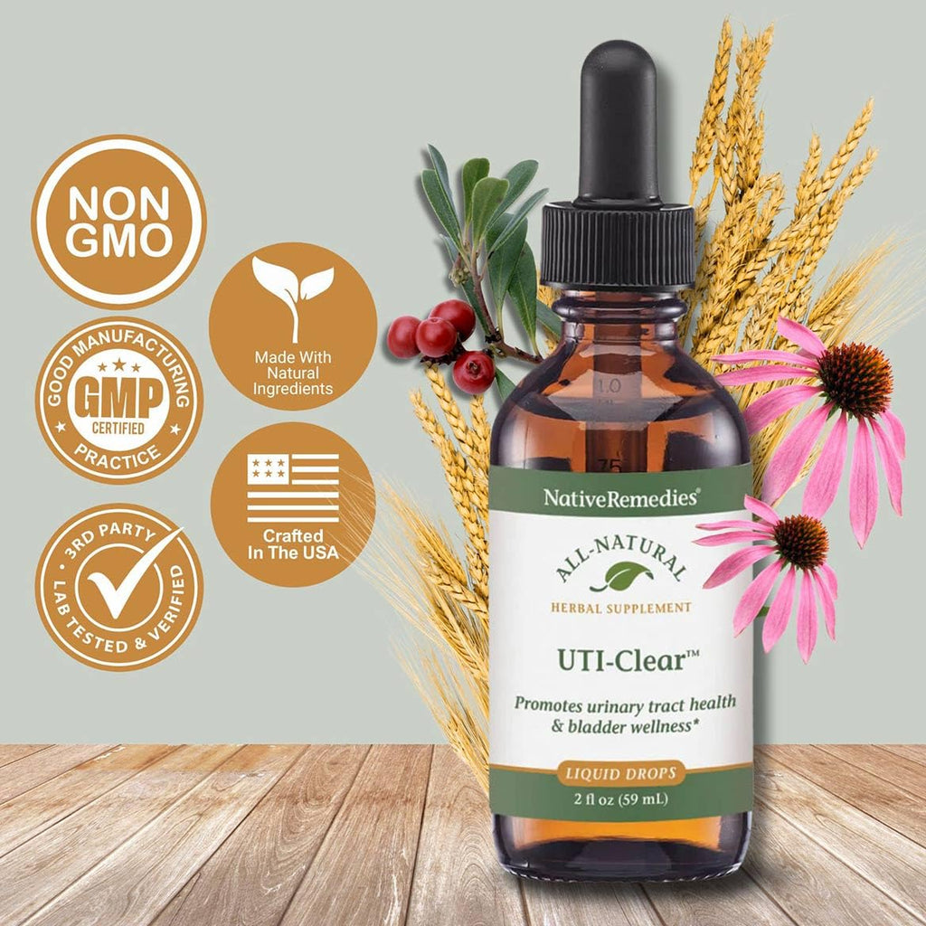 Native Remedies UTI-Clear for Urinary Tract and Bladder Health, 59 ml