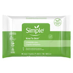Simple Sensitive Skin Makeup Removing Cleansing Wipes No Harsh Chemicals, 25 Count (Pack of 3)