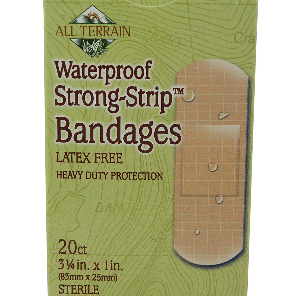Waterproof Strip Bandages 20 CT
