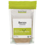 Banyan Botanicals Bacopa Powder, 1/2 Pound - USDA Organic - Bacopa monniera - Ayurvedic Herb for Memory & Focus